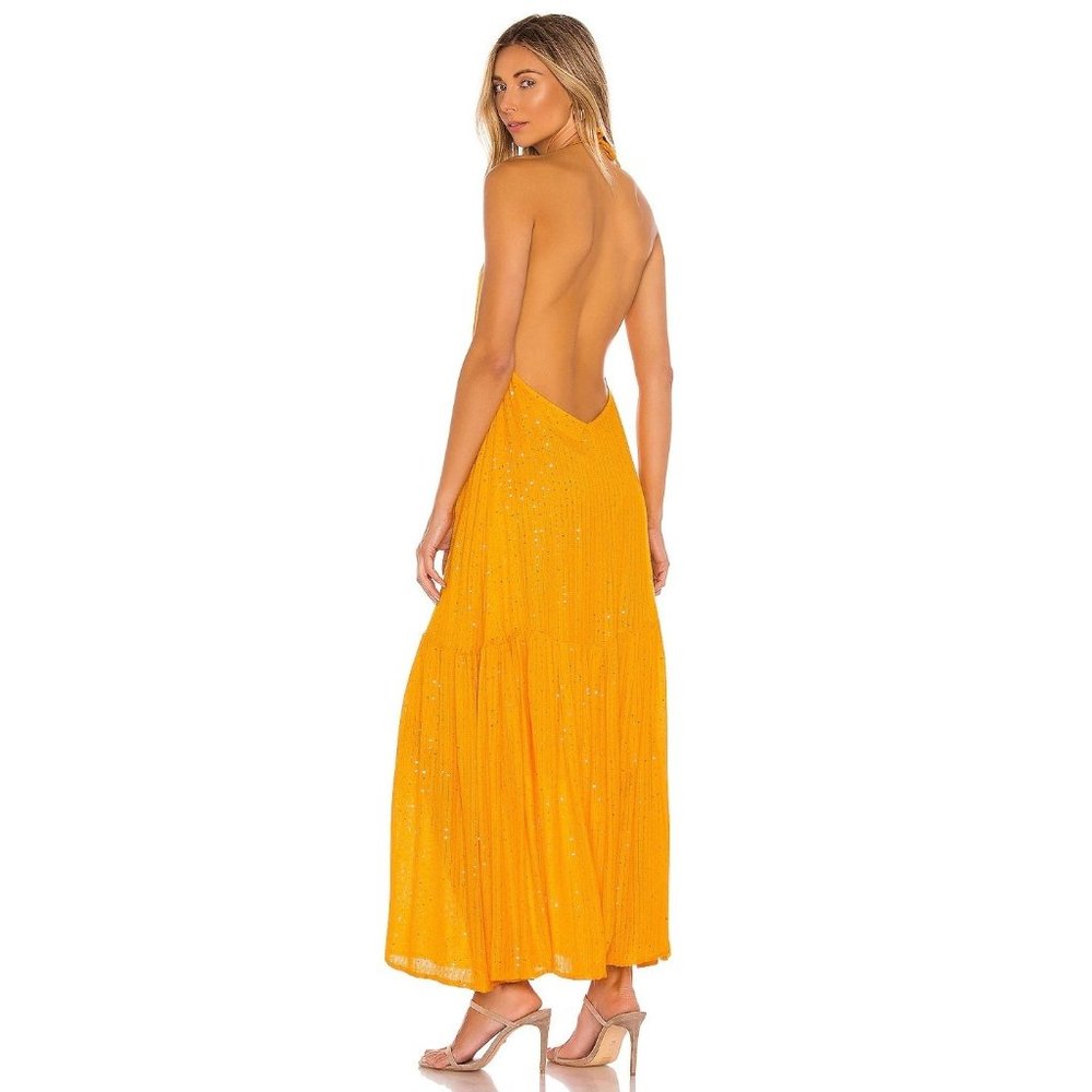 Sundress Zahara Dress in Saint Barth Curcuma M/L New Nwot Women's Boho M…